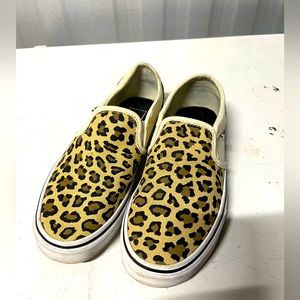 Cheetah Slip-on Vans